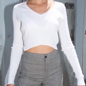 Brandy Melville Milena Sweater White